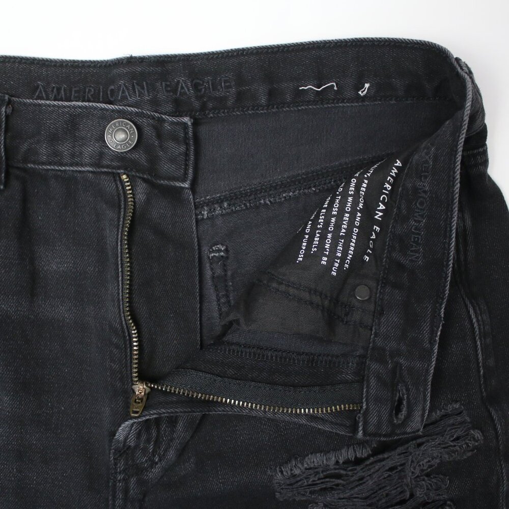 American Eagle Womens Size 8 Distressed Relaxed Mom Jeans - Picture 5 of 9